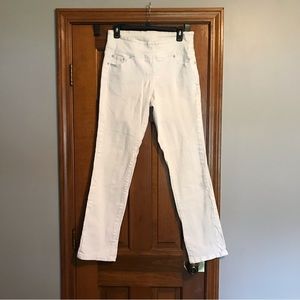 JAG jeans white high rise straight leg